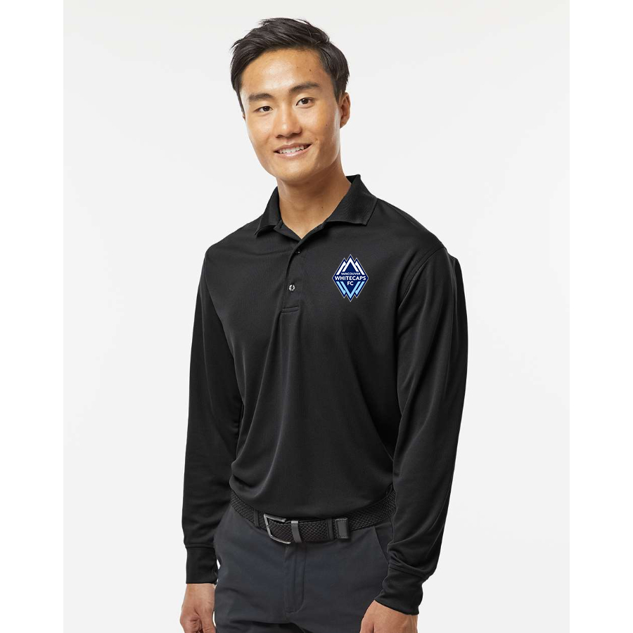 Men's Vancouver Whitecaps FC Paragon Prescott Long Sleeve Polo